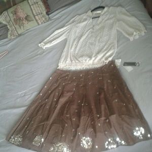 SKIRT AND TOP set size L (skirt 16-top L)
